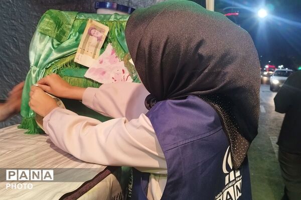  مراسم حزن انگیز شام غریبان در شهرک فرهنگیان شهرستان رباط‌کریم