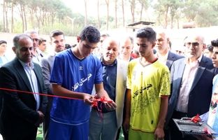 افتتاح سالن ورزشی «سردار شهید سلیمانی» هنرستان فنی انقلاب اسلامی