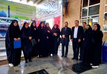 تجدید میثاق دانش‌آموزان و فرهنگیان ملاردی با آرمان‌های شهدا