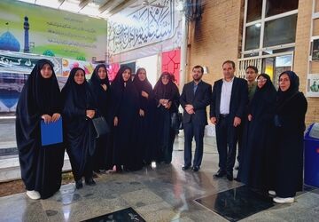 تجدید میثاق دانش‌آموزان و فرهنگیان ملاردی با آرمان‌های شهدا