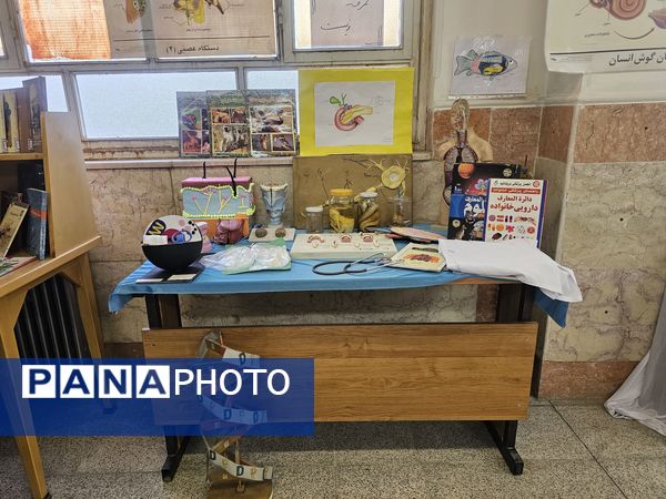 برپایی نمایشگاه علمی- پژوهشی و فرهنگی-هنری توسط دانش آموزان رشته علوم تجربی 