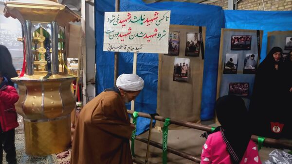 موکب مردمی سپهبد شهید حاج قاسم سلیمانی در خلیل آباد
