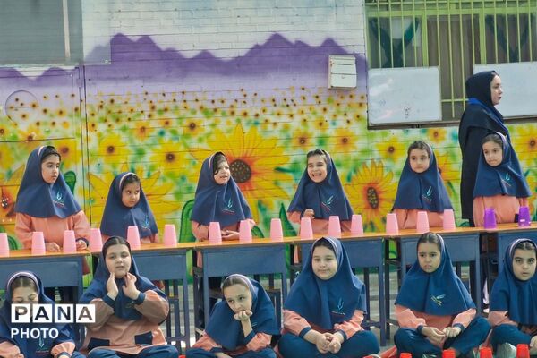 افتتاح طرح «شمیم و سپاس» در دبستان عطر دانش قرچک