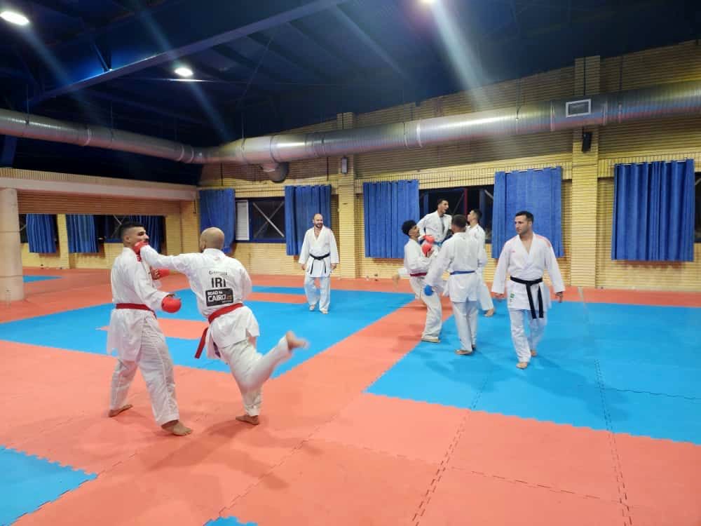 کاراته‌کاهای ایران در اردوی تیم ملی پا می‌زنند