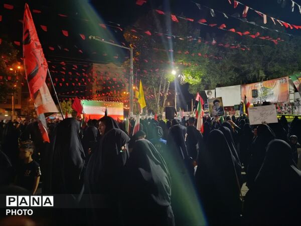 صد و شانزدهمین تجمع اقتدار فردیس در شب عاشورای حسینی