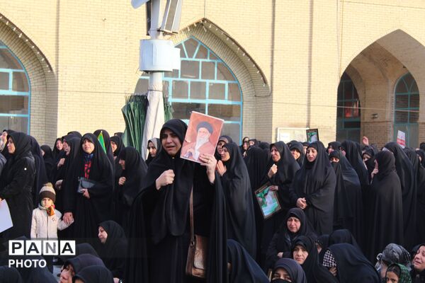 آیین سوگواری شهادت قائد امت در نیشابور 