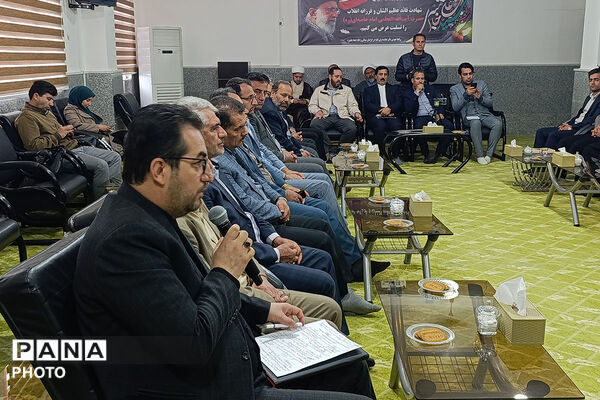 دیدار نماینده ولی فقه با کارکنان آموزش پرورش خراسان شمالی به مناسبت هفته معلم 