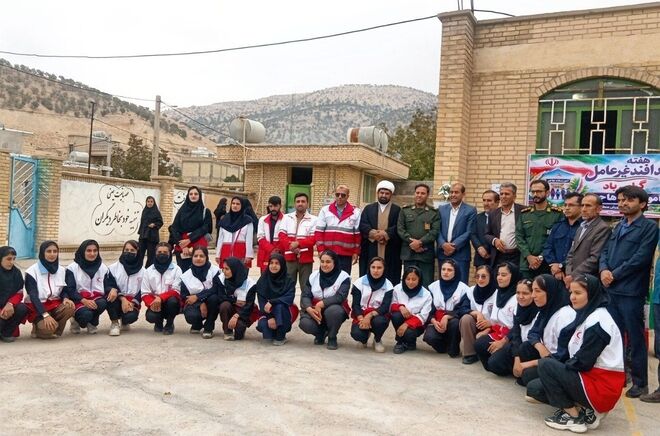 دبیرستان هاجر دیشموک، میزبان برنامه‌ای با محوریت پدافند غیرعامل
