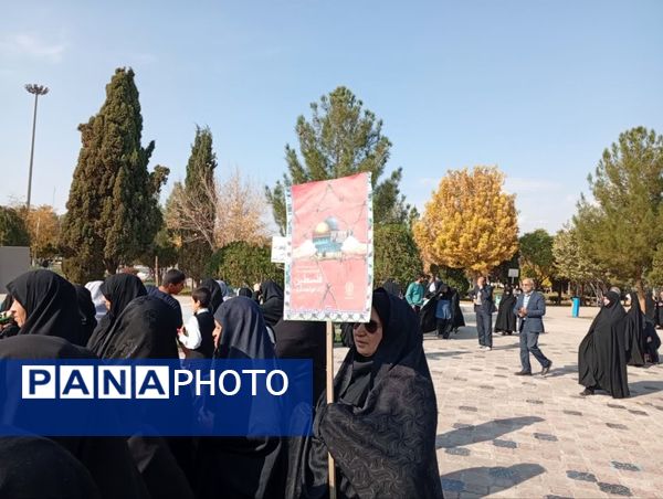 راهپیمایی جمعه خشم در شهرستان کاشمر 