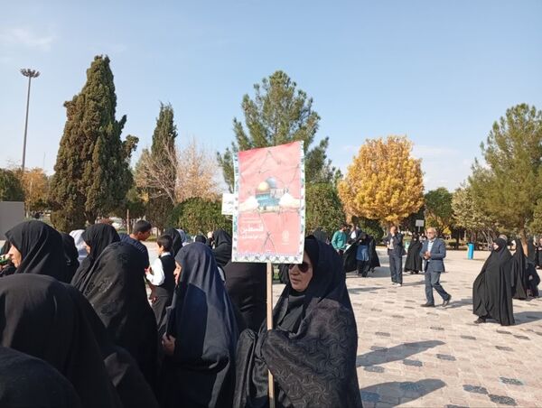 راهپیمایی جمعه خشم در شهرستان کاشمر 