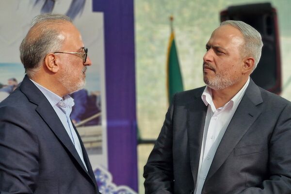 آیین خشت گذاری و افتتاح مدارس در منطقه پردیس با حضور استاندار تهران و مدیر کل شهرستانهای استان تهران 