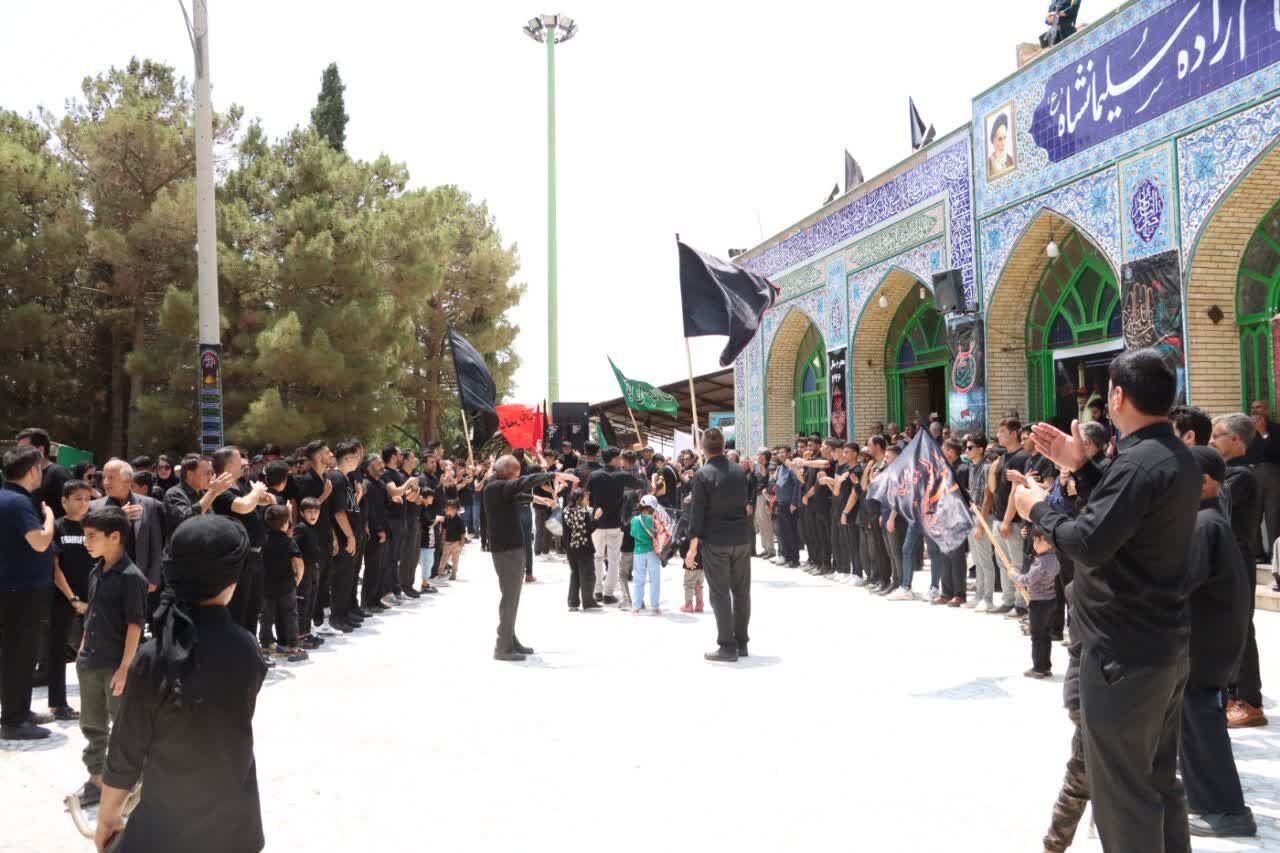 مراسم عاشورای حسینی در شهرستان کوهبنان