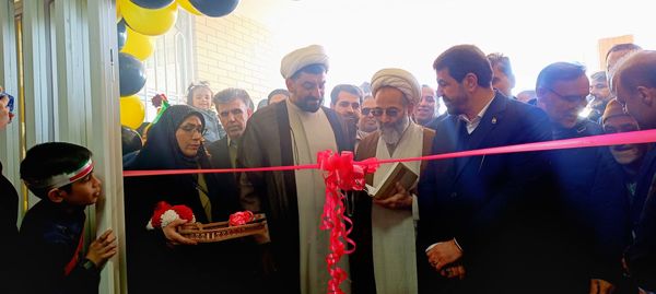 افتتاح آموزشگاه خیرساز حضرت مهدی موعود (عج) در ازندریان 