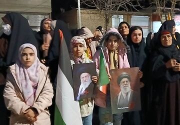 سی‌وچهارمین تجمع شبانه مردم منطقه بیرانوند