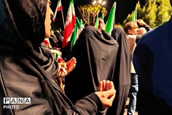 تجمعات شبانه مردم وطن دوست دولت آباد شهرری