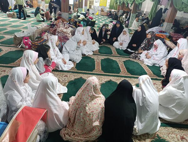 اعتکاف دانش‌آموزی در شهرستان سملقان 