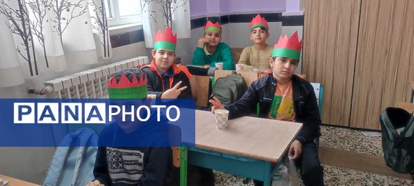 جشن یلدایی در مدرسه شهدای فرهنگی شهرستان شیروان