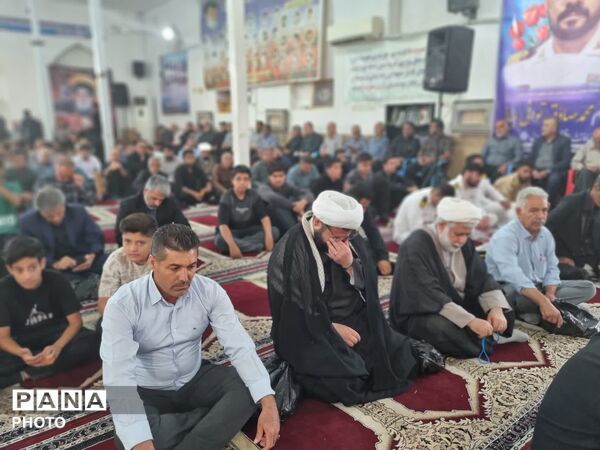 یادبود چهلمین روز شهادت خلبان شهید محمدصادق توانی