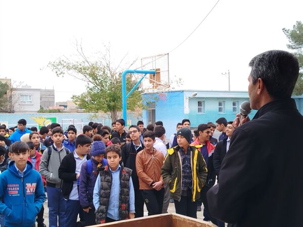 مراسم گرامیداشت هفته پدافند غیرعامل در کاشمر