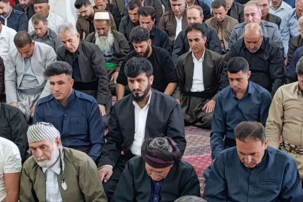 نماز عید سعید قربان در ثلاث باباجانی