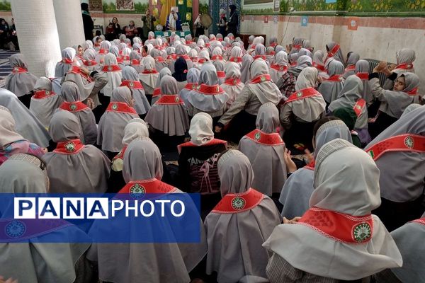 جشن نیمه شعبان در دبستان شهید آقچه‌‍‌لو رباط‌کریم
