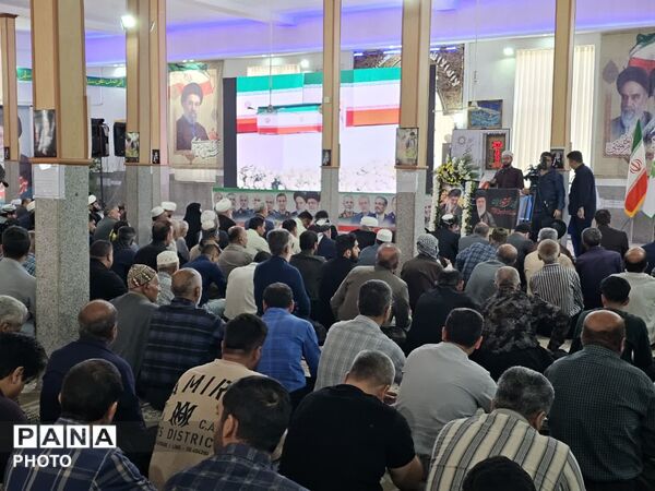 مراسم گرامیداشت رهبر شهید انقلاب در شهرستان دهگلان