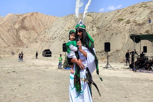 مراسم تعزیه خوانی اربعین حسینی در شهر نیشابور
