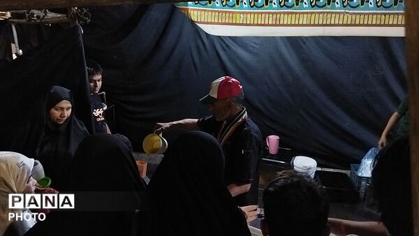 موکب شهدای روستای آهوان در صد و ششمین شب از اجتماعات مردمی 