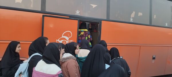 حس و حال دانش‌آموزان فریدونشهری در اردوی راهیان نور