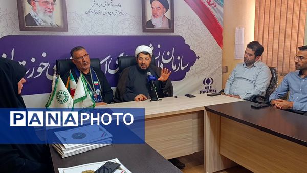 دیدار صمیمانه معاون پرورشی و فرهنگی آموزش‌وپرورش خوزستان با خبرنگاران پانا