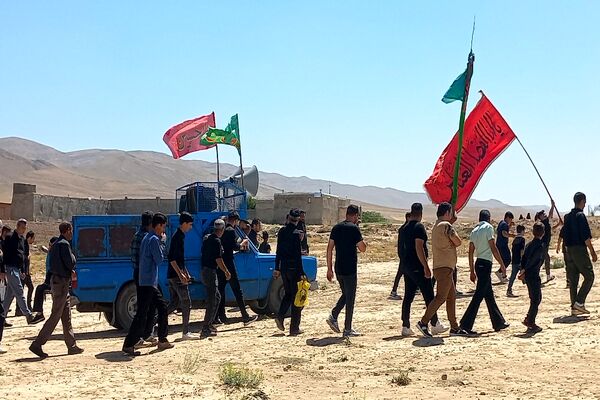 مراسم سوگواری سالار شهیدان حضرت اباعبدالله الحسین (ع) در روستای گزکوه 