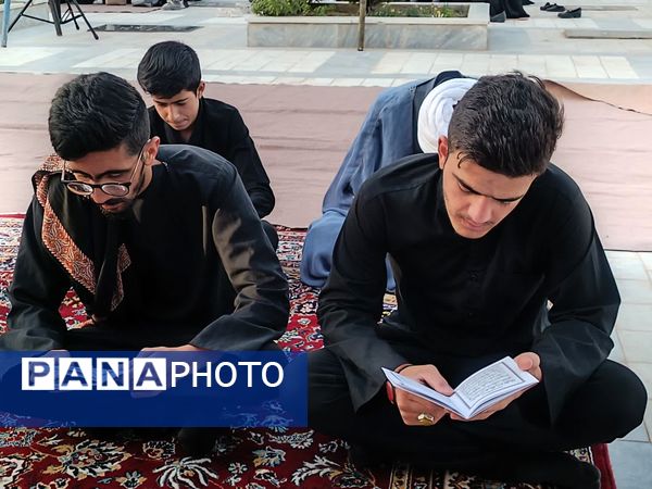 عزاداری روز دوم محرم در گلزار شهدای درق 