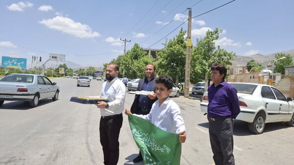 پخش شربت به مناسبت عید سعید غدیر خم در اداره‌کل آموزش و پرورش کهگیلویه و بویراحمد