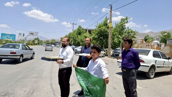 پخش شربت به مناسبت عید سعید غدیر خم در اداره‌کل آموزش و پرورش کهگیلویه و بویراحمد