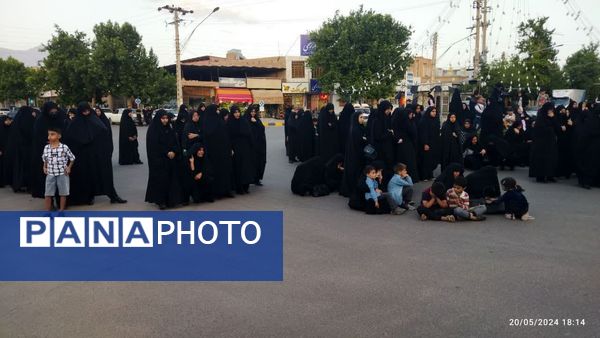 مردم ماهان عزادار رئیس‌جمهور شهید