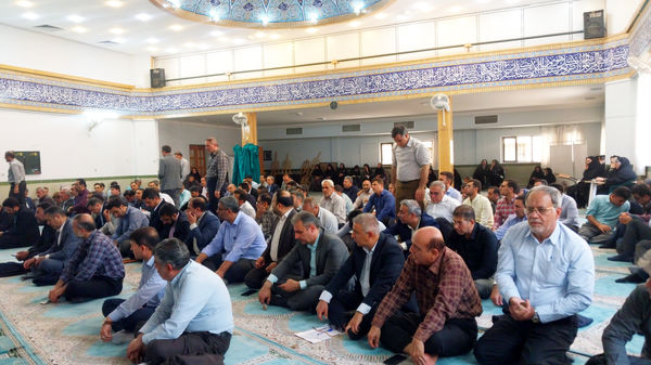 مراسم اربعین شهدای خدمت در اداره‌کل آموزش و پرورش استان فارس