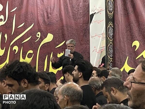 مراسم عزاداری شب پنجم محرم در روستای مغان