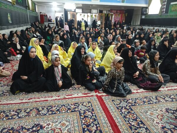 جشن میلاد حضرت زهرا(س) در تکیه علی اکبری فدافن