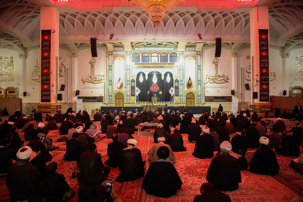 مراسم عزاداری سالروز شهادت امام هادی(ع) در حرم حضرت معصومه(س)