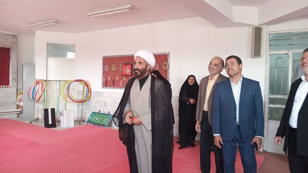 اتاق تربیت بدنی و نمازخانه مدرسه حضرت سکینه افتتاح شد