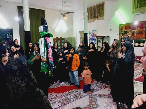 برگزاری شب دوم محرم در روستای ممراباد