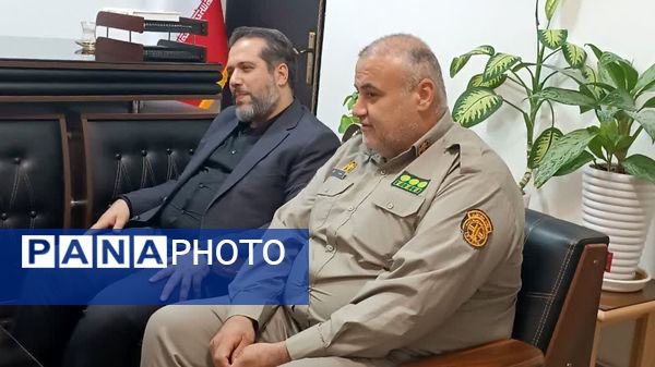 دیدار رئیس اداره حفاظت محیط‌زیست و ریاست و هیات امنای خانه محیط‌زیست محمودآباد با رئیس دادگستری و دادستان شهرستان