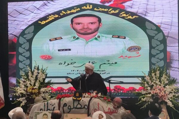 سومین روز پرواز شهید میثم علیخواه؛ وداع مردم با جوانی از جنس ایمان