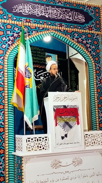 نماز عبادی سیاسی جمعه در شهرستان خلیل آباد 