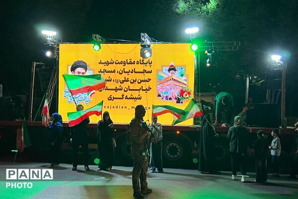 حضور میدانی کاروان خودرویی مسجد حسن بن علی(ع) در شیراز