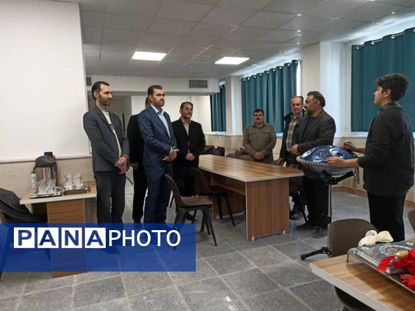 افتتاح نمازخانه، سایت و کتابخانه مدرسه دانشمند منطقه پردیس در دهه فجر