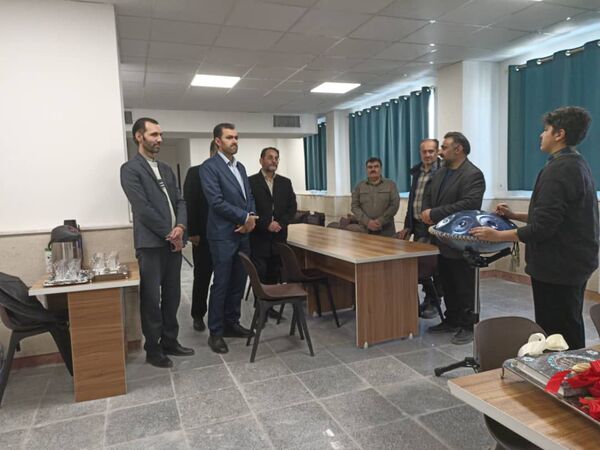 افتتاح نمازخانه، سایت و کتابخانه مدرسه دانشمند منطقه پردیس در دهه فجر
