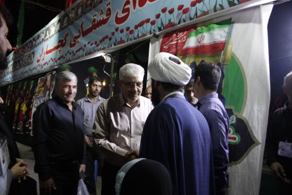 بازدید مدیر سازمان دانش‌آموزی کهگیلویه‌وبویراحمد از موکل ابولفضل عباس گچساران