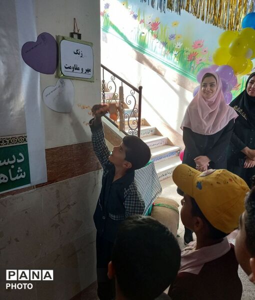 طنین زنگ شکوفه‌ها و جوانه‌ها در مدارس شهرستان کنارک