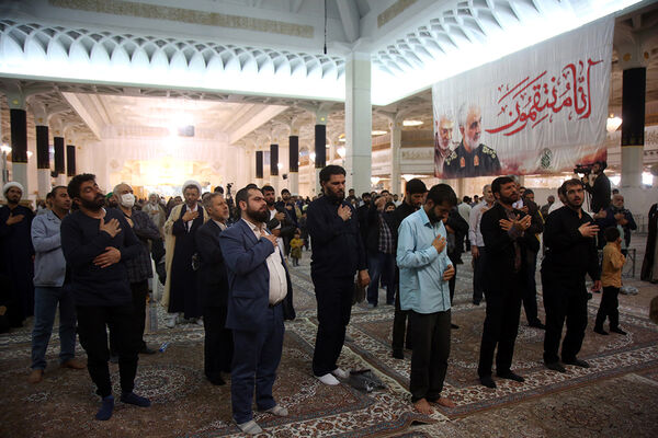 مراسم بزرگداشت حضرات «حمزه» و «عبدالعظیم حسنی» در حرم حضرت معصومه(س)